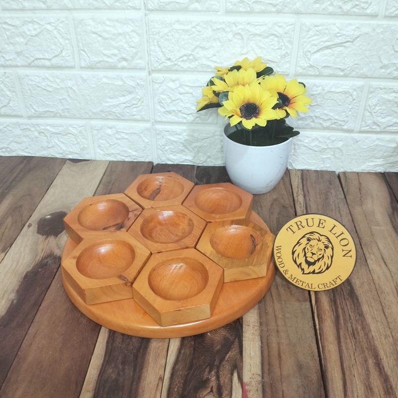 TEMPAT SUSHI KAYU/TEMPAT SUSHI CAKE/TEMPAT MAKANAN AESTHETIC