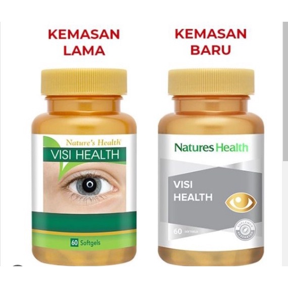 NATURE'S HEALTH VISI HEALTH  60'S | VITAMIN KESEHATAN MATA
