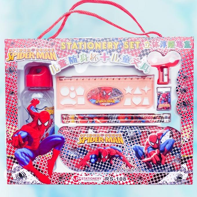 

Kotak pensil spiderman / hello kitty / cars set botol medium