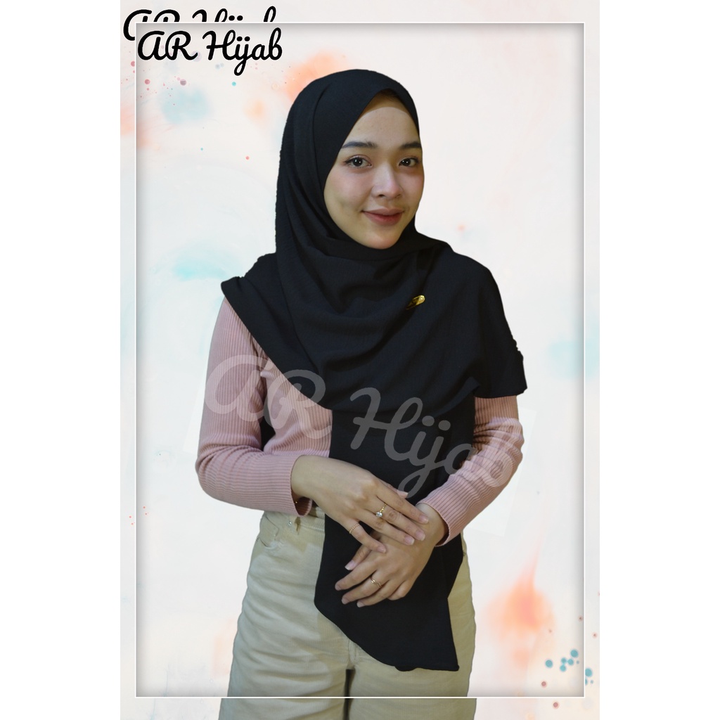 Pasmina Curve Crinkle/ pashmina curve/ hijab kerudung cringcle airflow/ kerudung cringcle 200cm x 75