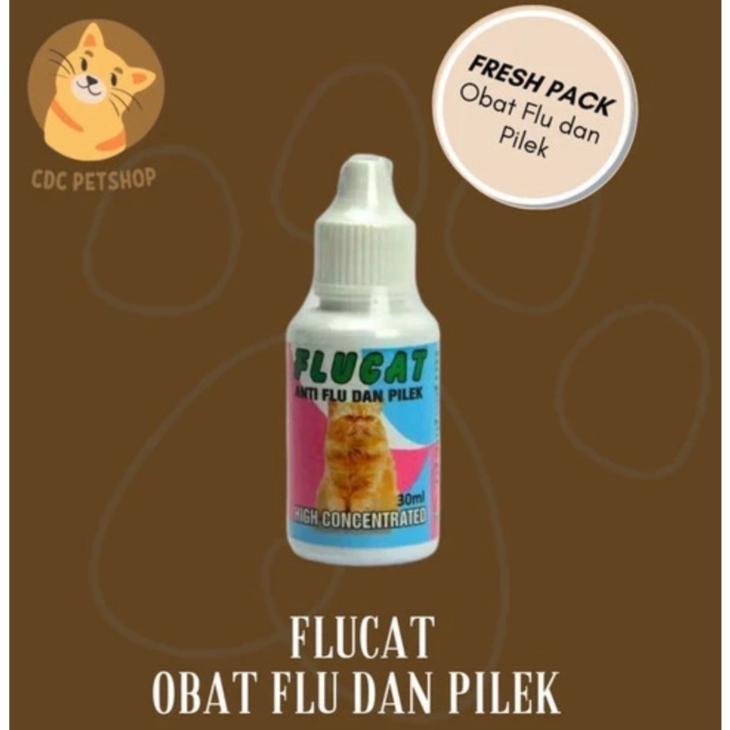 OBAT FLU OBAT KUCING OBAT PILEK KUCING FLUCAT FLU CAT