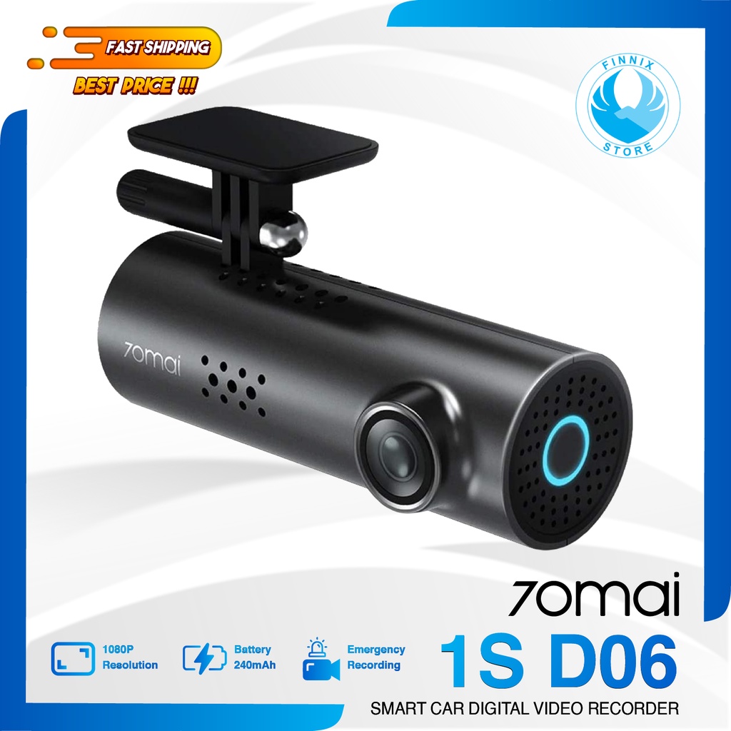 70mai 1S Smart Dash Cam 1080P - Kamera Mobil