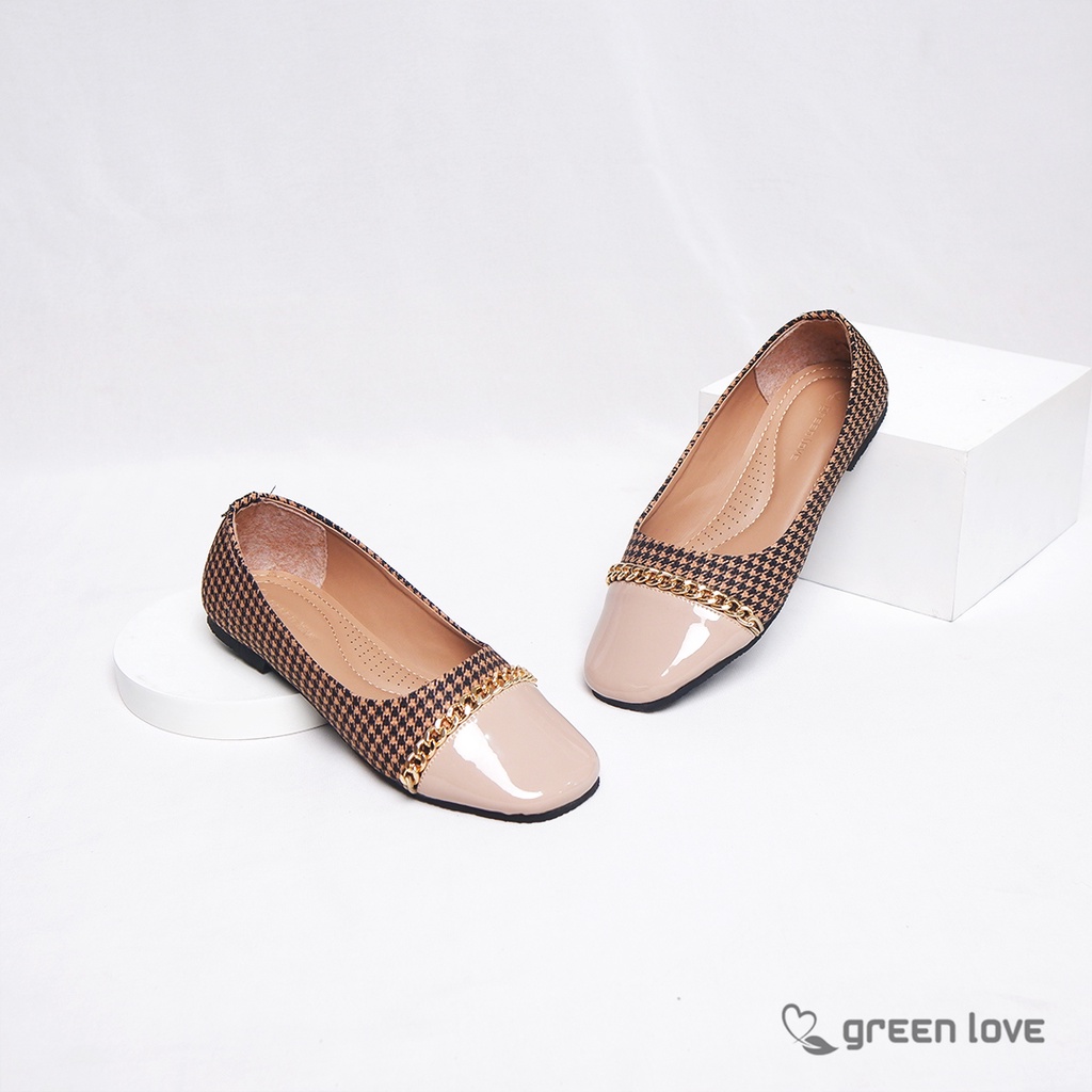 Green Love Sepatu Flat Wanita OCEAN