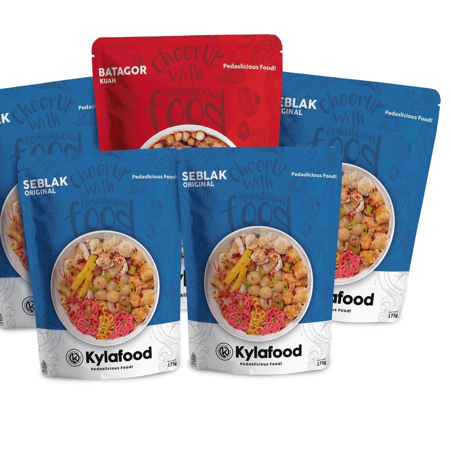 

⅍ Kylafood Paket (4 Original , 1 Batagor Kuah) ❇