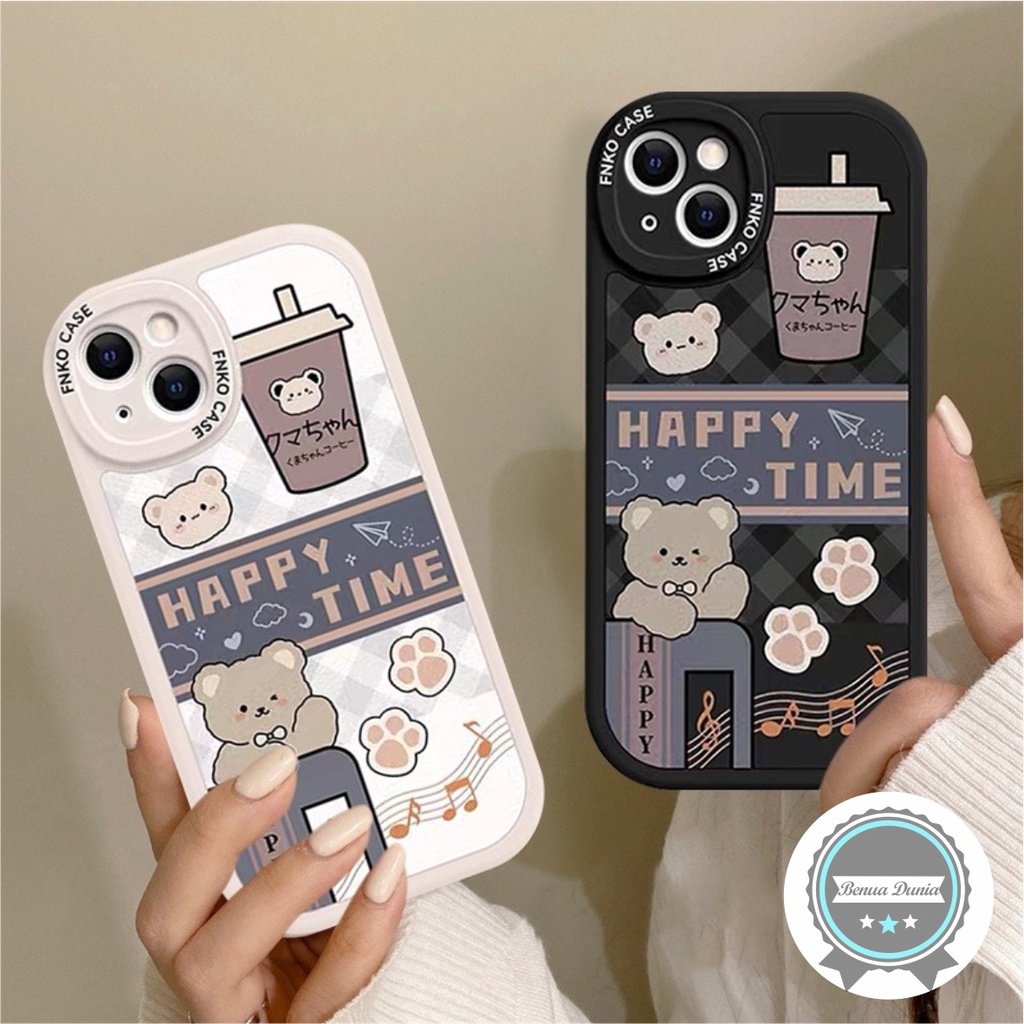 SS114 SOFTCASE SILIKON SOFT CASE CASING PROCAMERA MOTIF KARTUN MILK TEA ITEL A26 A48 BD4377