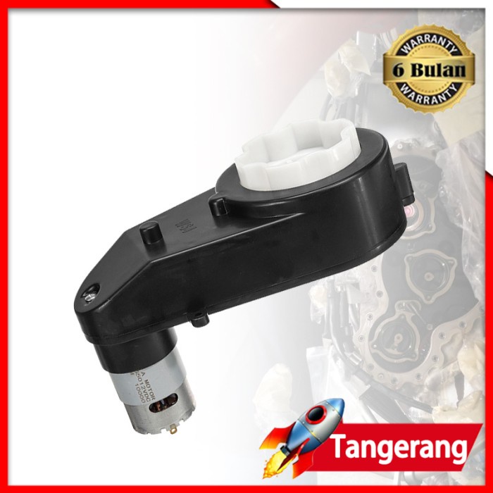 Terlaris Gearbox Mobil Aki 12 Volt Mobilan Anak Dinamo Gearbox 12V 550