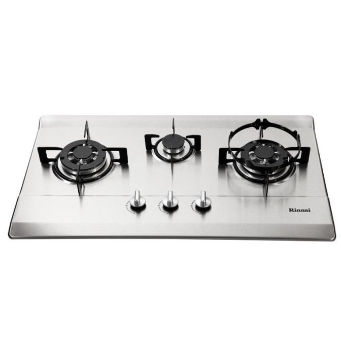 Rinnai Kompor Tanam 3 Tungku Silver Rb 713Ns 713 N S Ns Rb713Ns Ori Yinsastor