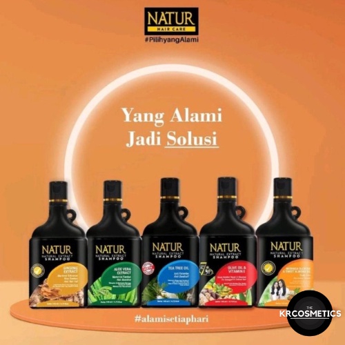 NATUR HAIR Shampoo Aloe Vera ginseng aloevera 270 ml