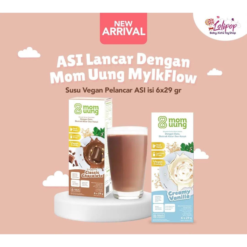 Mom Uung Mylkflow Susu Pelancar Asi ( Asi Booster )