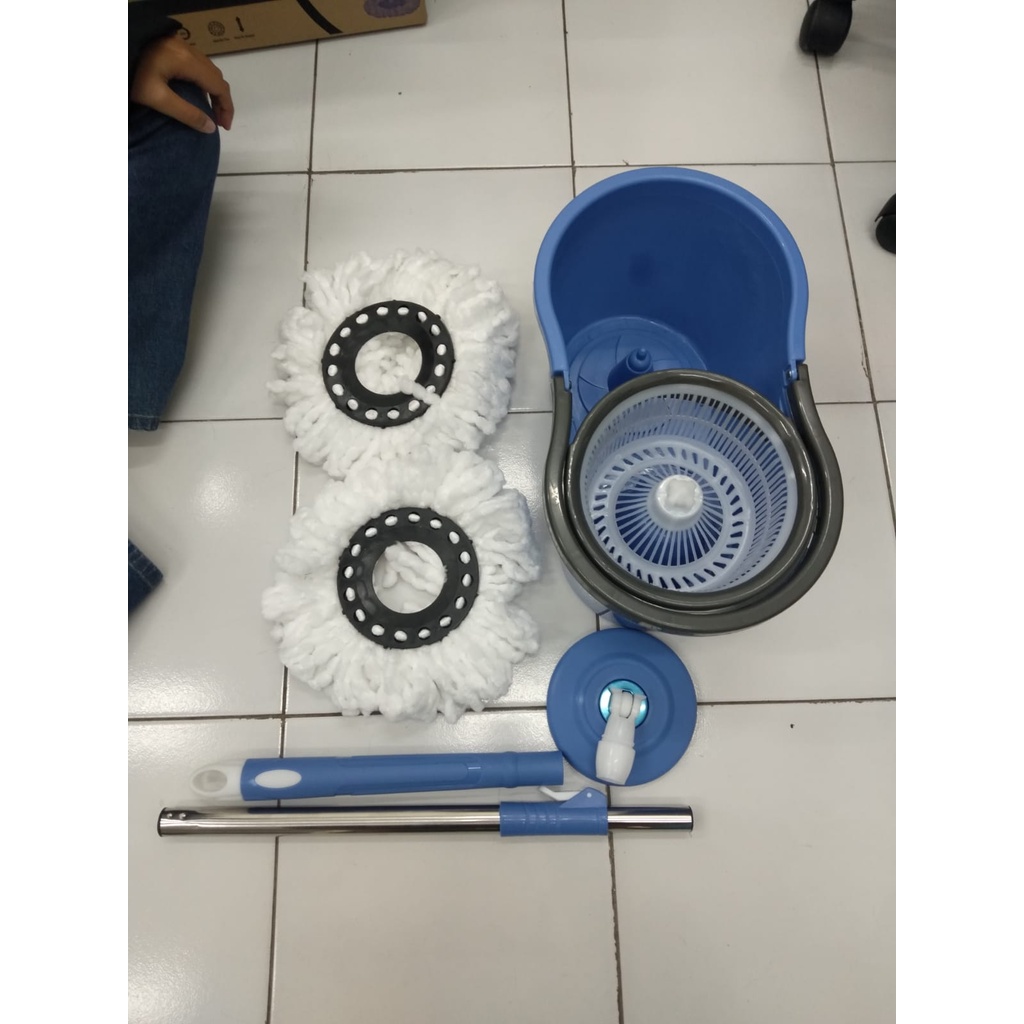 ALAT PEL SPIN MOP MURAH MERIAH  / TONGKAT PEL LANTAI