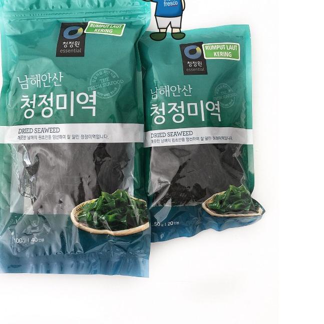 

♝ Daesang Miyeok- Dried Seaweed- Rumput Laut Kering 100 g ֍