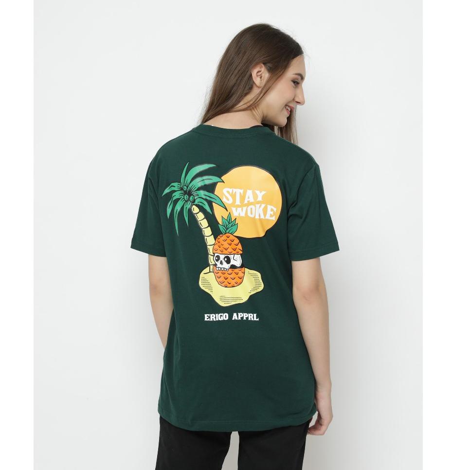 CHEKOUT Erigo T-Shirt Stay Green