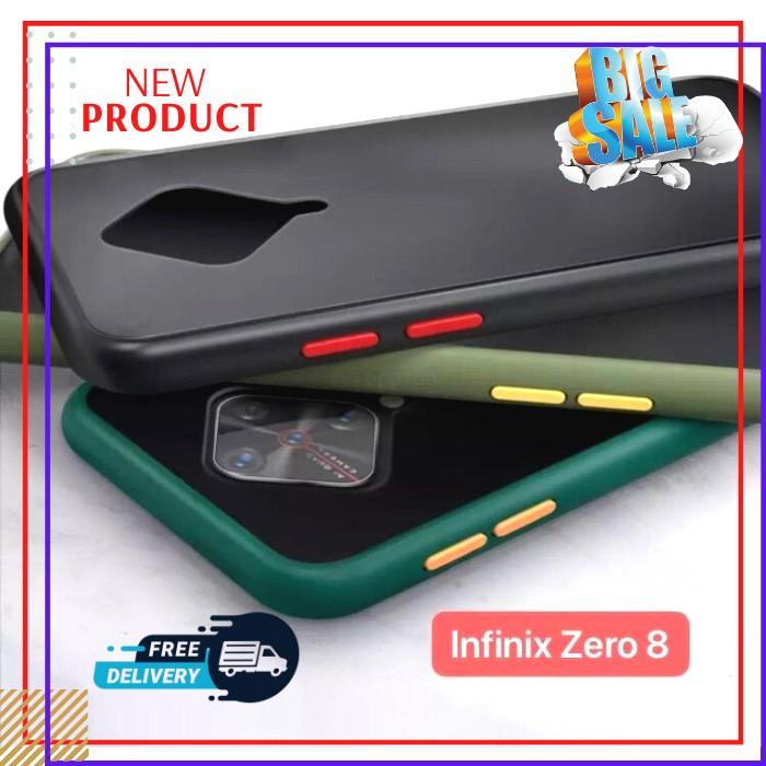Case Infinix Zero 8 Aero Doff Silikon Cover Casing Handphone Soft Case
