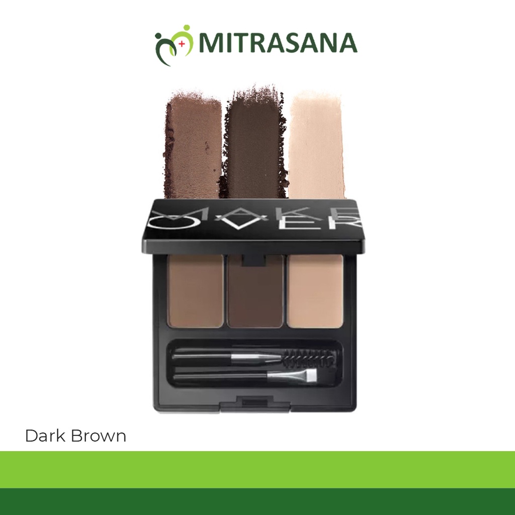 Make Over Eye Brow Definition Kit 6.9 G - Eye Brow 01 Dark BrownMake Over Eye Brow Definition Kit 6.9 G