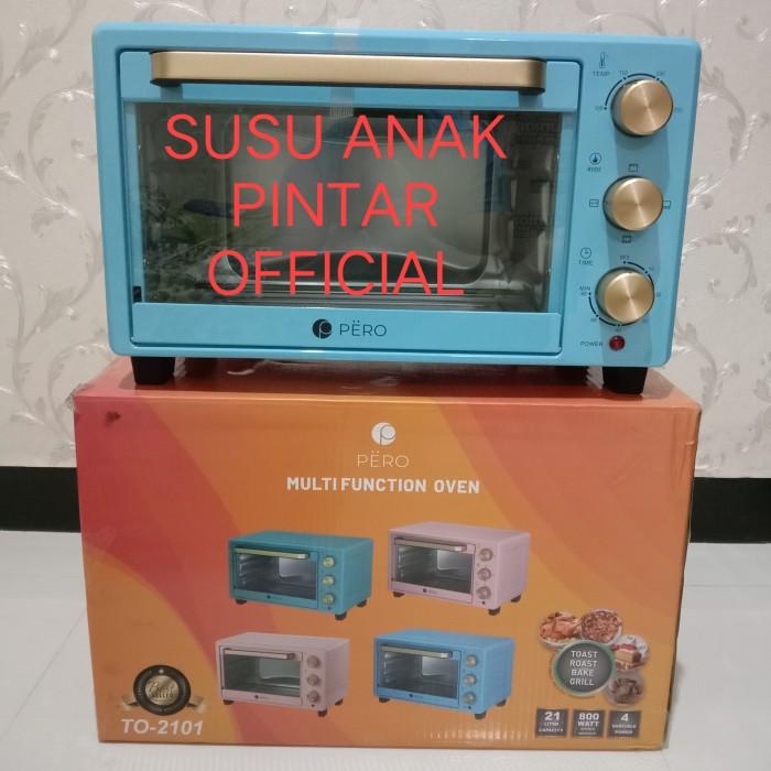 pero multifunction oven 21L listrik pink-minty blue-sky blue