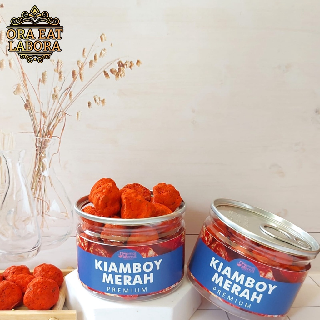 

Can Kiamboy Merah Manisan Plum Merah Asin Kualitas Premium - Ora Eat Labora