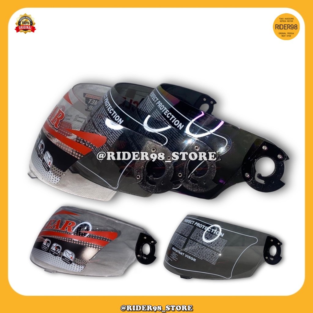 Kaca Helm Gm Cruiser, Scorpio, Assasin & Helem Bmc Jazz, Mds 201, Maz Gt Pro, Indek & Full Face Suzu