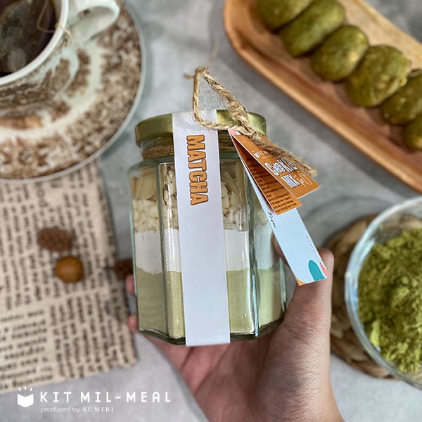 

Cookie Mix in A Jar Green Tea