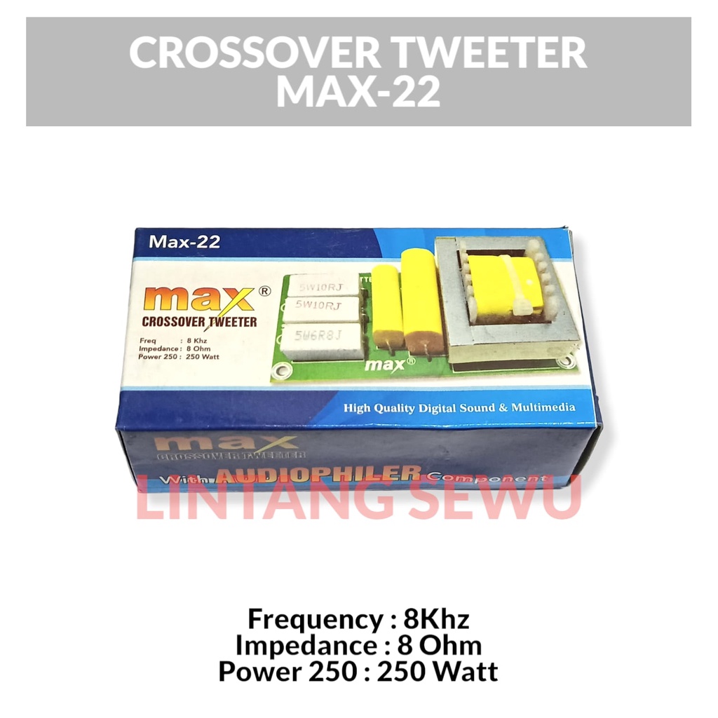 CROSSOVER TWEETER CROSS OVER TWITER DENGAN KOMPONEN AUDIOPHILER AUDIOPILER KROSOVER TWITER