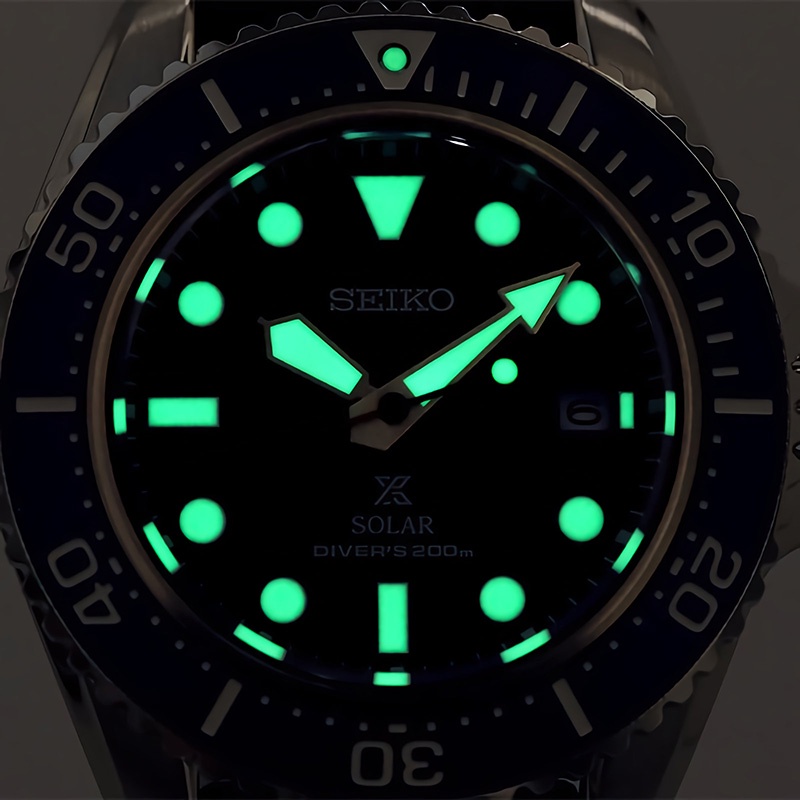 Seiko Prospex SNE593P1 Solar Diver Blue - Jam Tangan Pria SNE593