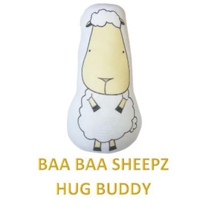 BAA BAA SHEEPZ Bed Time Buddy PILLOW BAMBOO/BEDTIME BUDDY CASE ( SARUNG BANTAL ) baabaasheepz Baabaa Bantal Bayi lembut hug buddy S M L