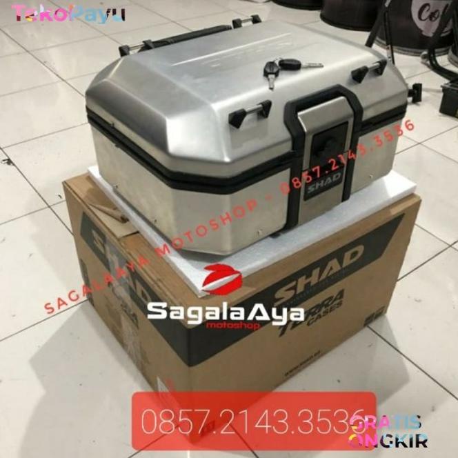 Tkpy Top Box Motor Shad Terra Tr37 - Aluminium Cases Panier Sh Tr 37