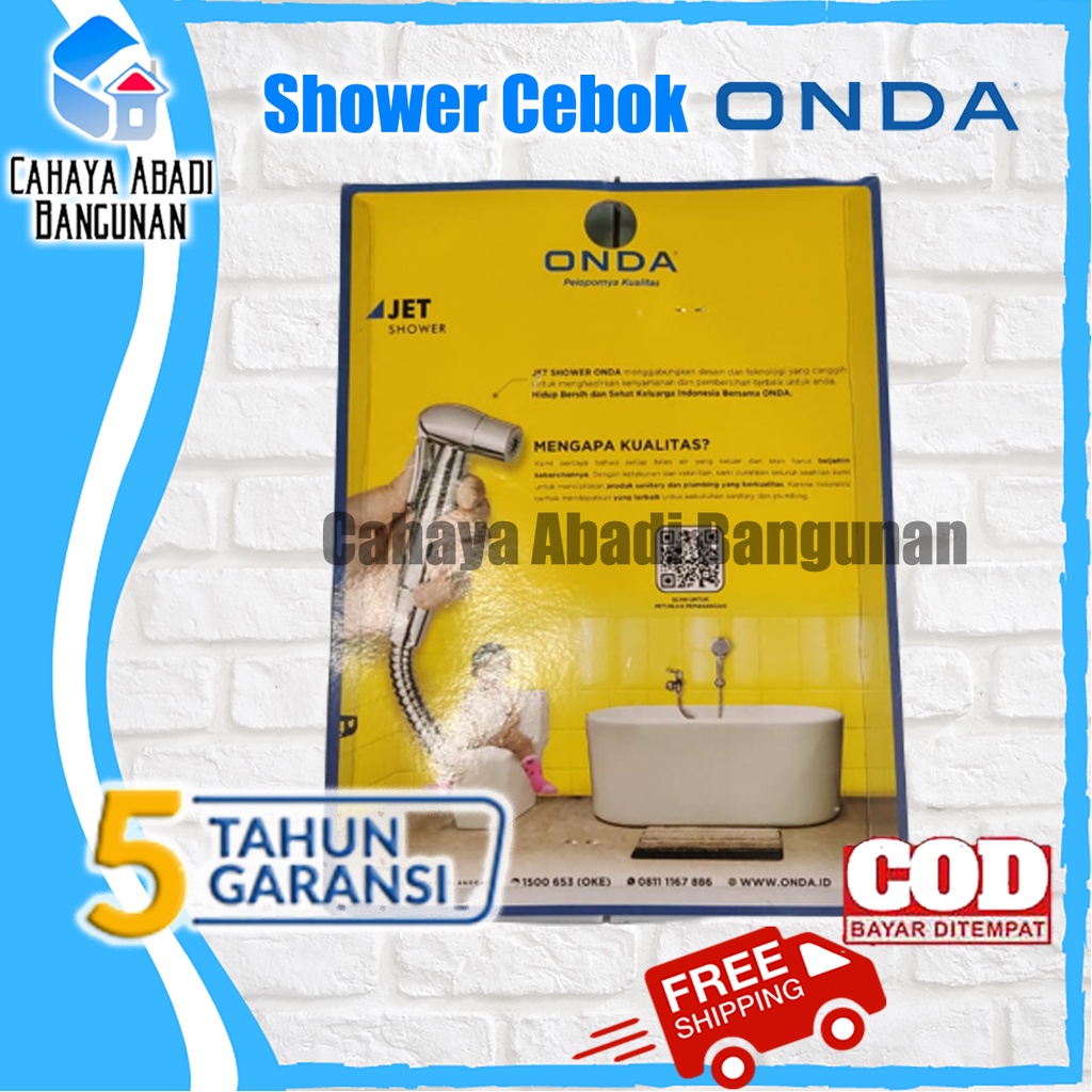 Jet Shower Cebok Closet Bidet ONDA Chrome S88 CCS