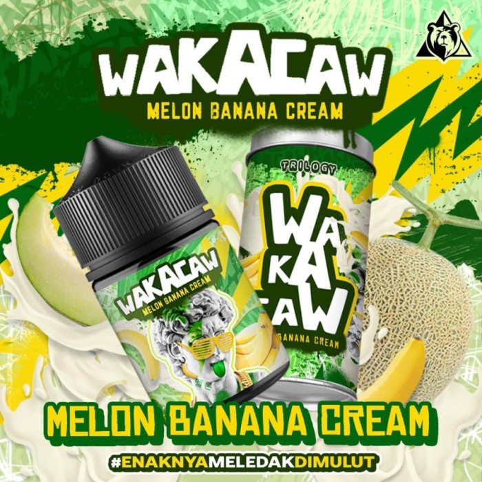 LIQUID WAKACAW V2 MELON BANANA CREAM 60ML