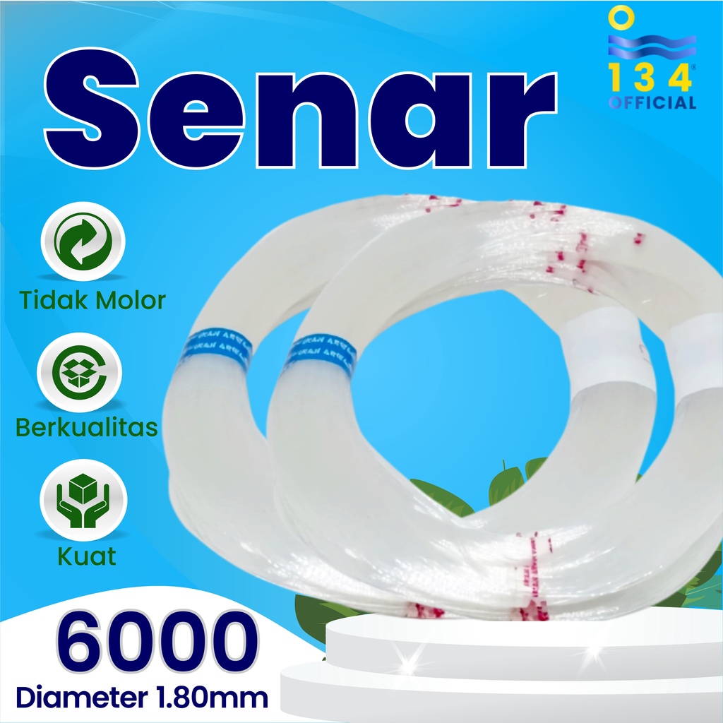 Senar / Senar Layang - Layang / Senar Pancing / Senar Nylon / Senar Ukuran 6000