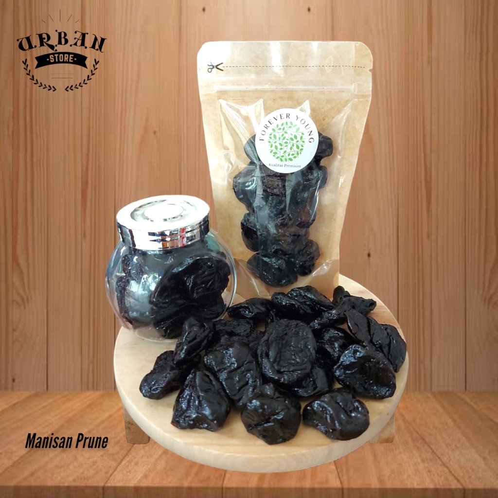 

Manisan Prune Basah Manisan Plum Hitam Prune Seedless Kualitas Premium