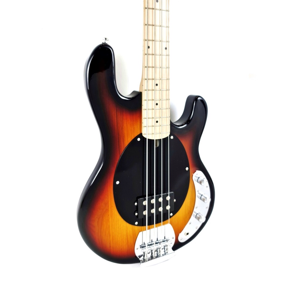 Bass Elektrik Music Man Model Sting Ray 4 Warna Sunburst Bonus Kabel Jack Listrik Ernie Ball Murah Jakarta