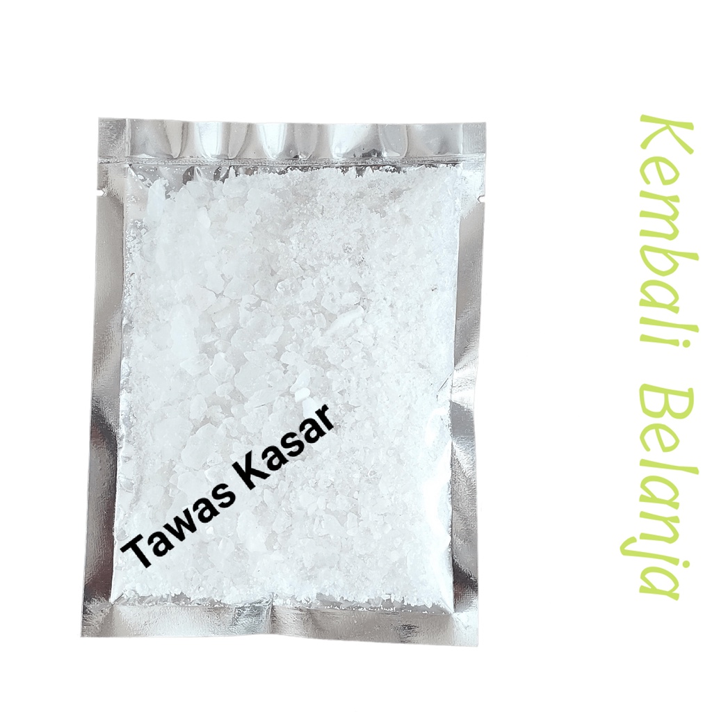 Tawas Bubuk 1 Kg- Tawas Bubuk Kasar/ Aluminium Sulfat/ Tawas Penjernih air/ Deodorant/ Penghilang Bau Badan