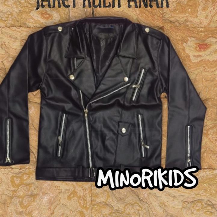 ✻ Jaket kulit anak (jaketkulit /jaket kulit anak/ jaket double kerah anak) ➫