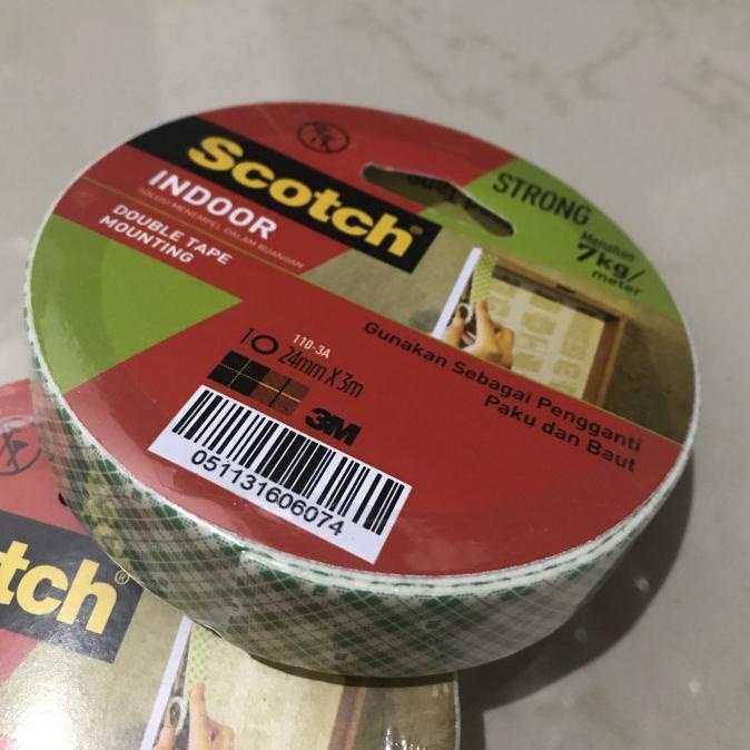 

Double tape 3M scotch indoor mounting 24mm x 3m jin06