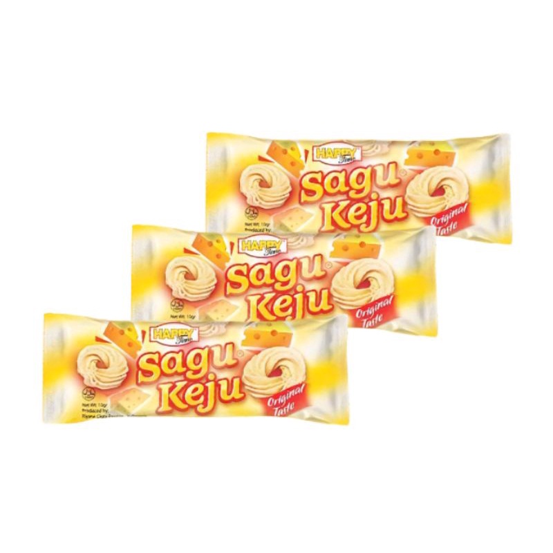 

Sagu Happy Time Keju Isi 20 Pcs