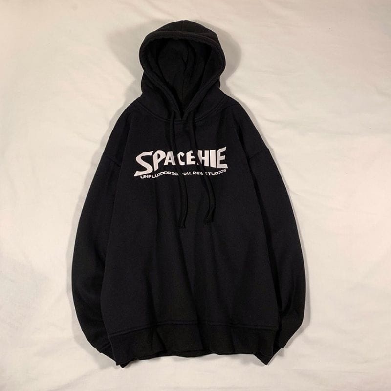 SPACEHIE ORIGINAL SWEATER HOODIE OVERSIZE - SWEATER PRIA WANITA KEKINIAN KOREAN