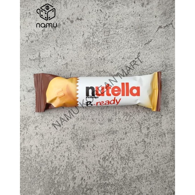 

:::::::] Nutella B Ready PCS / Makanan Ringan / Wafer / Biskuit Cokelat