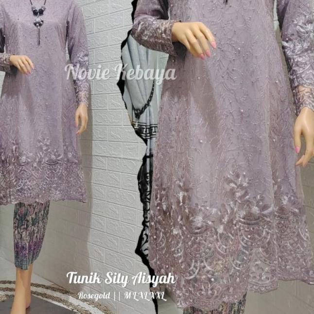 ♦ Tunik Novie / Kebaya Tunik / Kebaya Brukat / Kebaya Wisuda / Kebaya / Kebaya Modern / Tunik ➺
