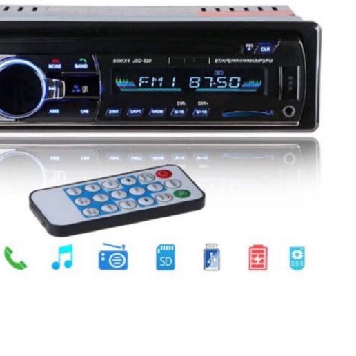 ❄ Tape Mobil JSD-520 Audio mobil car jsd520 Radio Mobil Multifungsi Bluetooth Blutut USB MP3 FM Radi