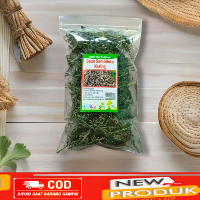 

Daun Sambiloto Kering 50 gr
