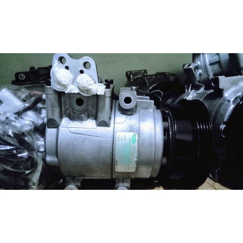 COMPRESOR AC MOBIL HYUNDAI VERNA.ACENT.MATRIX.EXCEL.GETZ.AVEGA 2007-2011 ORI hcc ex singapore sortir