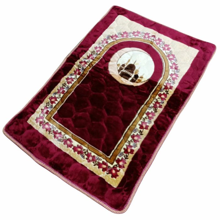 Sajadah Tebal empuk dan nyaman di pakai K0Y2 Promo Sajadah Berkualitas Traveling Bisa Cod New produc