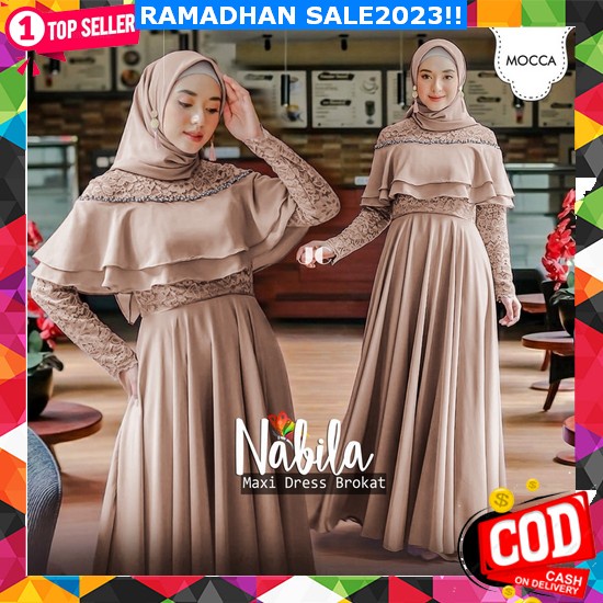 Terbaru Gamis Wanita 2023 Keysha Midi Dress Bahan Crinkle Airflow Kancing Depan Busui Friendly Midi 