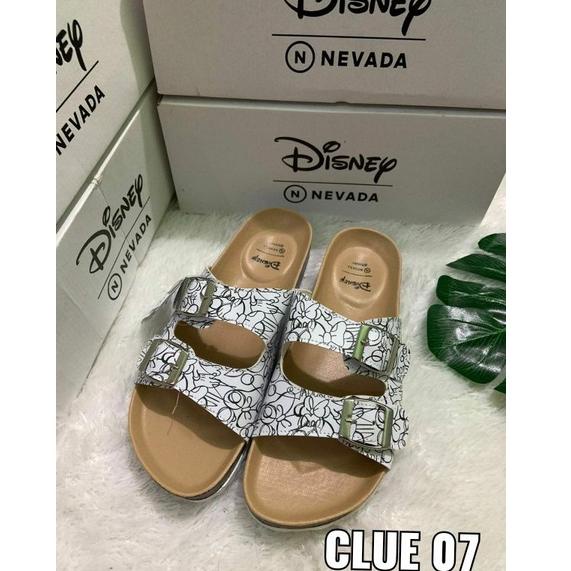 CHEKOUT Sandal Nevada x Disney | Sandal Wanita | Sandal Cewek Disney x Nevada