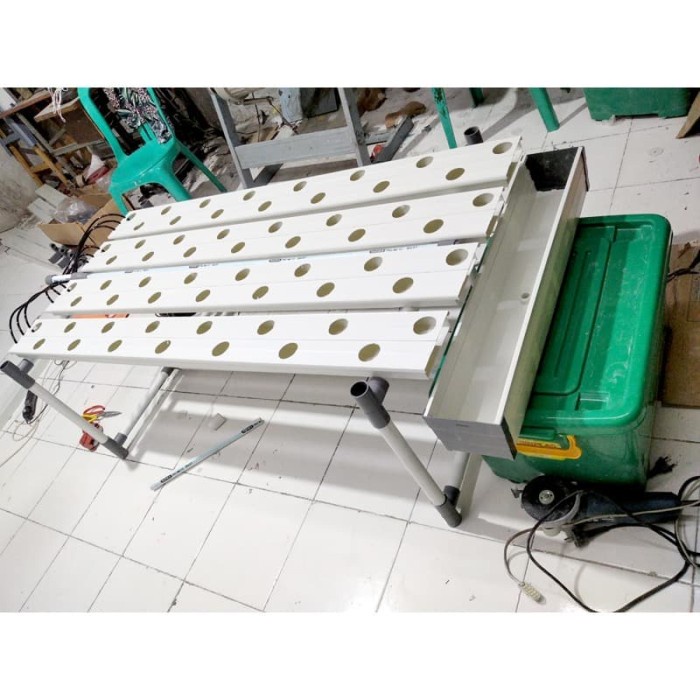 Terlaris Paket Lengkap Hidroponik Gully Talang Nft 1.5M Bisa Custom