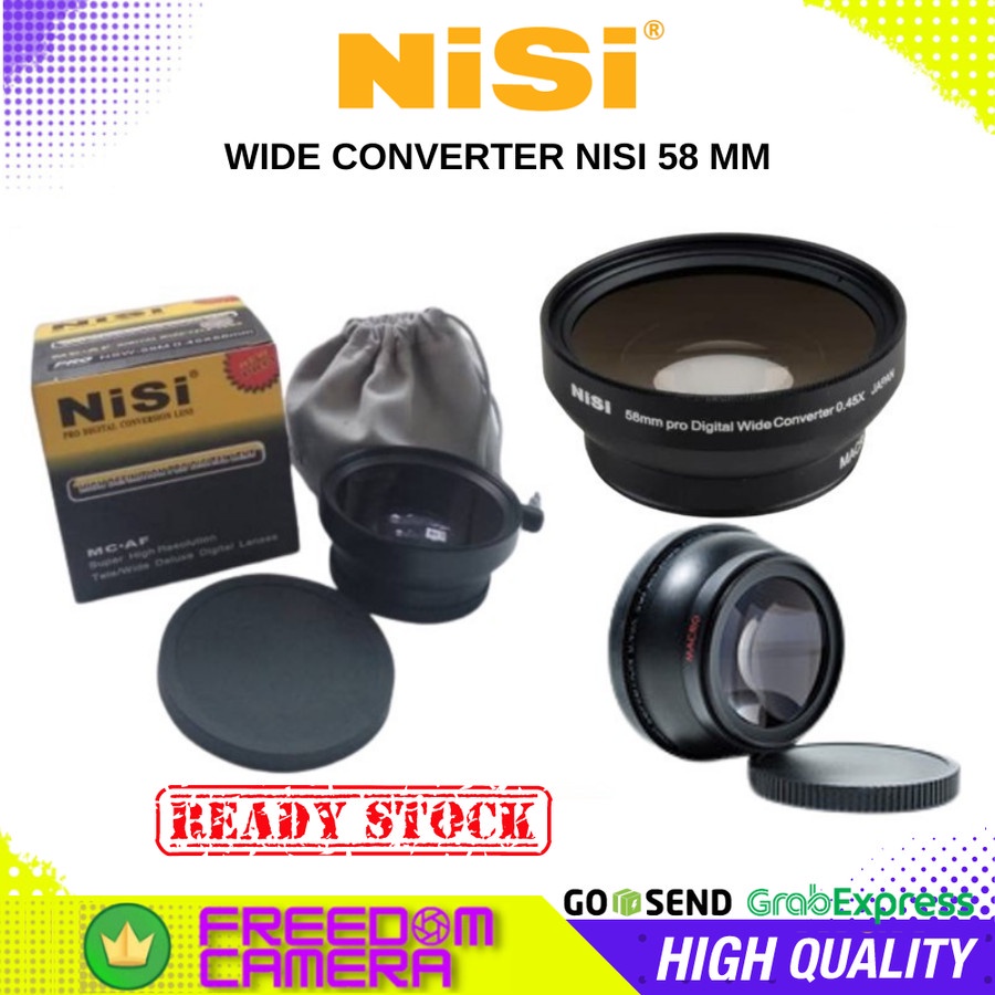 WIDE CONVERTER NISI 58 MM