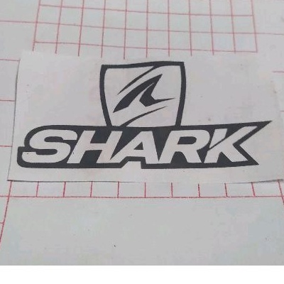 sticker repaint helm logo helm Shark