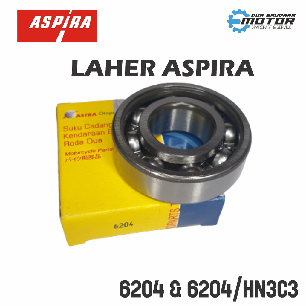 LAHER BEARING 6204 & 6204/HN3C3 ASPIRA