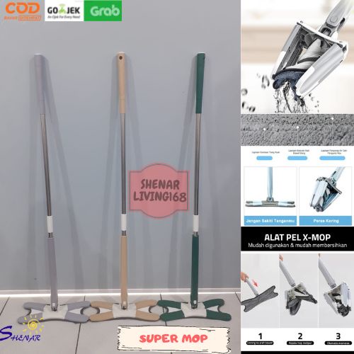 SUPER MOP / X MOP / ALAT PEL OTOMATIS / ALAT PEL SLIM SHENAR