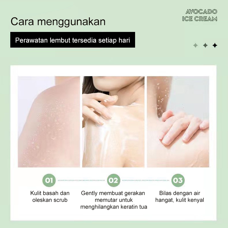 Body Scrub Body Bleaching Whitening Lulur Tubuh 250g Shea Butter Body Lulur Scrub Pemutih Badan dan Menghaluskan Kulit Eksfoliasi aman dan efektif